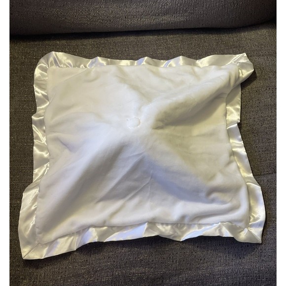 Baby Elephant Gray Bird plush Douglas Lovey Satin Trim Security Blanket - Picture 4 of 5